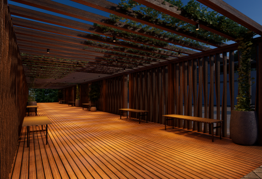 C015 Pergolado Noturno